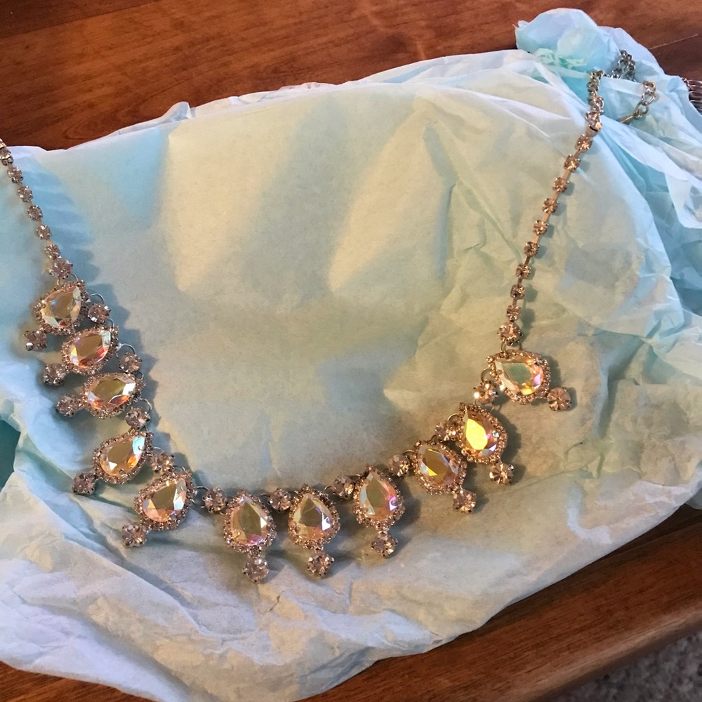 Necklace and earrings